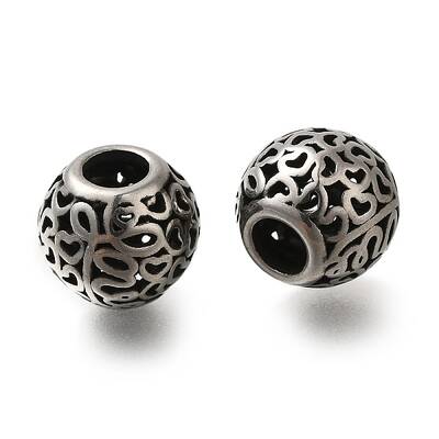 304 Stainless Steel European Beads