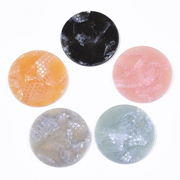 Cellulose Acetate(Resin) Pendants