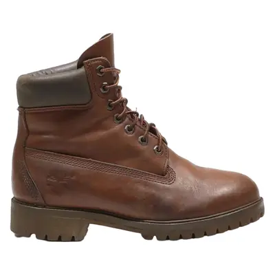 TIMBERLAND Lace-Up Boots Brown Leather Mens UK 7