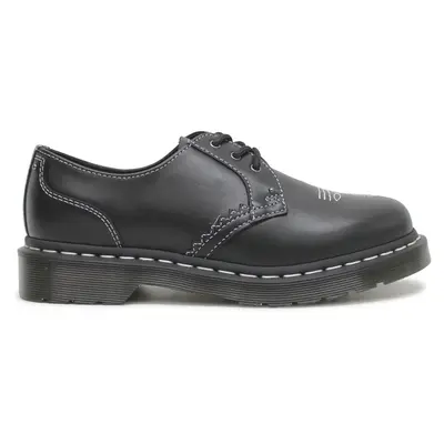 Dr. Martens 1461 GA Wanama Leather Unisex Comfort Shoes - Black - Size:US 7 Women / 6 Men