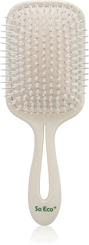 So Eco Paddle hairbrush with nylon fabrics