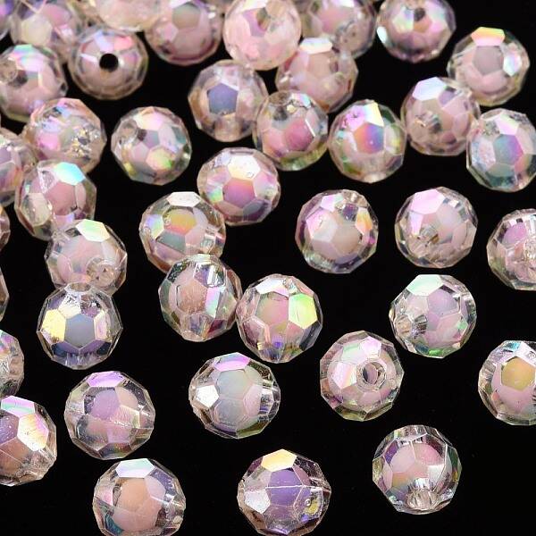 Transparent Acrylic Beads