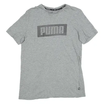 PUMA Boys T-Shirt Grey 15-16Y