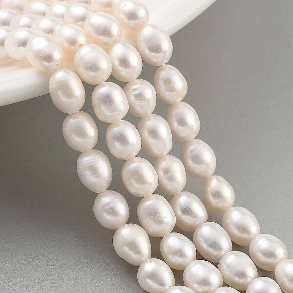 Natural Cultured Freshwater Pearl Beads Strands