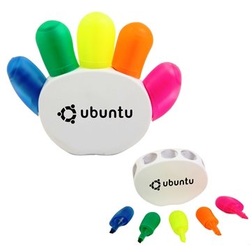500 Customized Hand Highlighters - 5 Colors