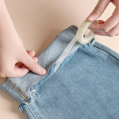 Double Sided Pants Edge Tape, Self Adhesive Pants Edge Tape, Sewing Accessories & Haberdashery for Home Use, Sewing Supplies