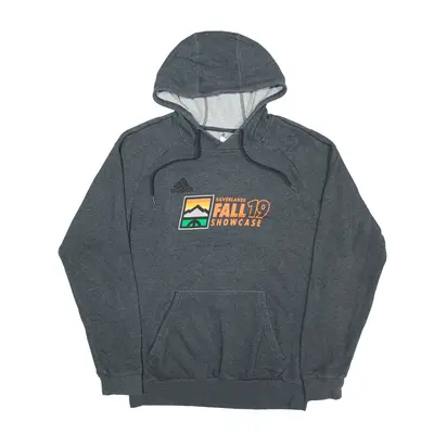 ADIDAS Silverlakes Fall Showcase Hoodie Grey Pullover Mens M
