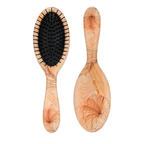 Beautytime international Brush Magnum Oval Floris Beautytime 1 Piece