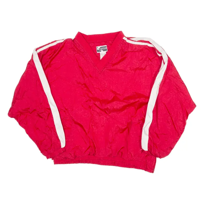 ACTIVE STUFF Pullover USA Jacket Red 90s Mens L