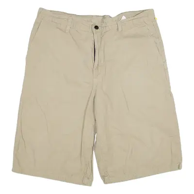 DICKIES Mens Workwear Shorts Beige M W34