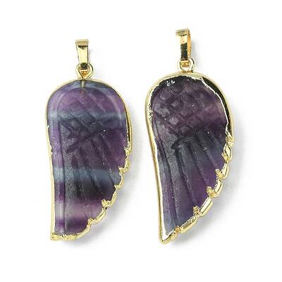 Natural Fluorite Pendants