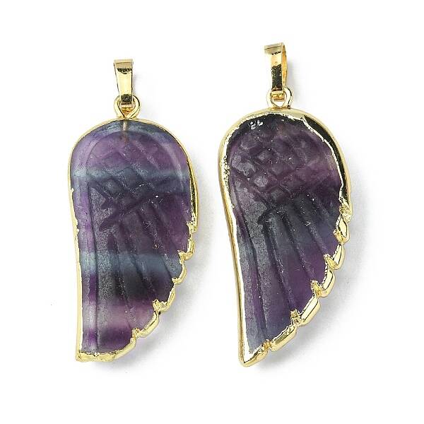 Natural Fluorite Pendants