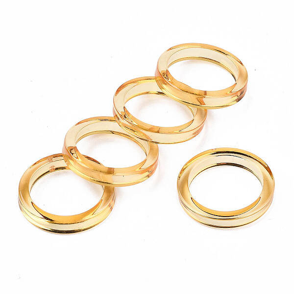 Transparent Acrylic Finger Rings