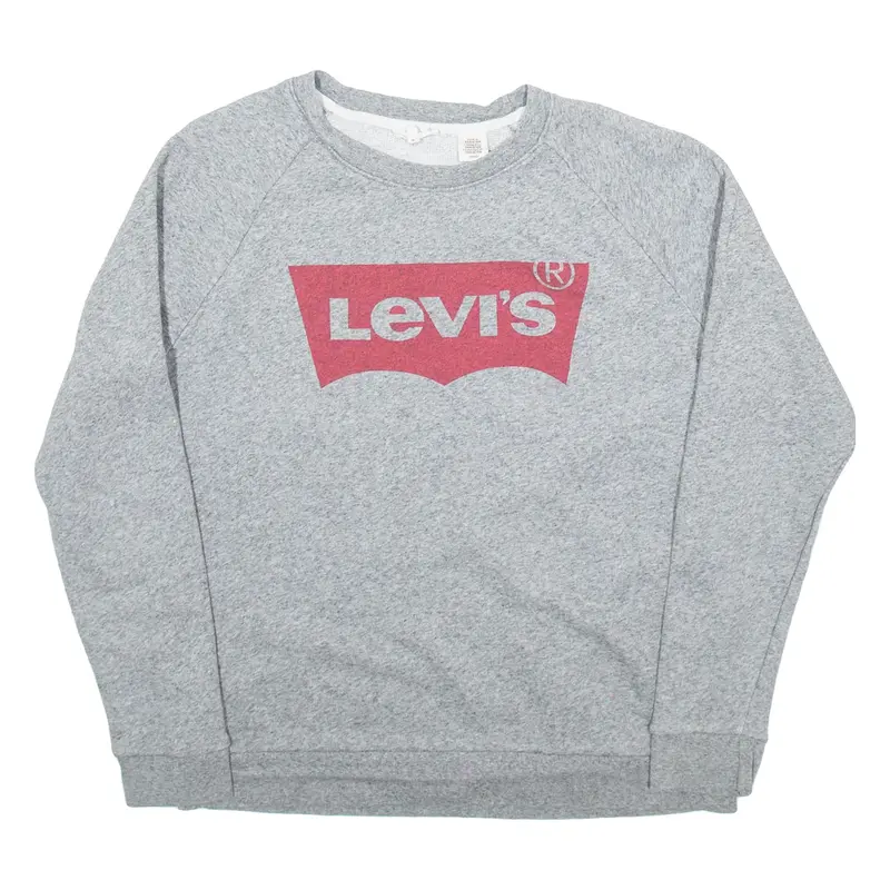 LEVI'S Mens Sweatshirt Grey S