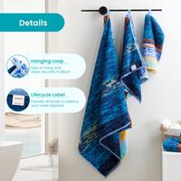 Ultra-Soft Cotton Family Towel Set - Includes Bath Towels, Hand Towels & Washcloths, Ultra-Absorbent, OEKO-TEX Certified, Gif...