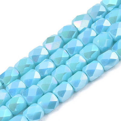 Electroplate Glass Beads Strands