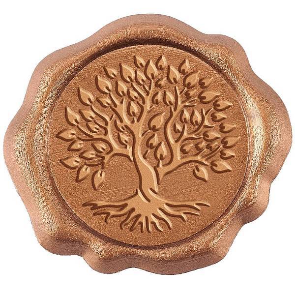 50Pcs Adhesive Wax Seal Stickers