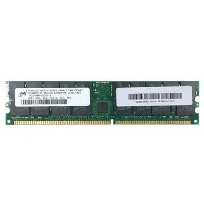 MT36VDDF25672Y-335 Micron 2GB DDR-333MHz RDIMM 2Rx4 CL2.5 Memory