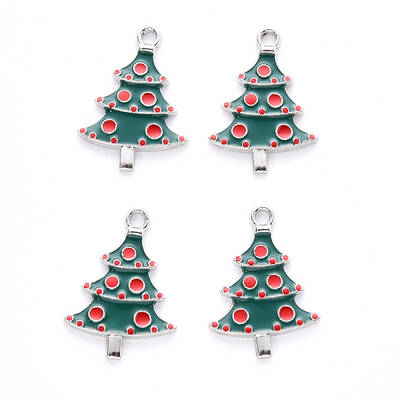 Alloy Enamel Pendants