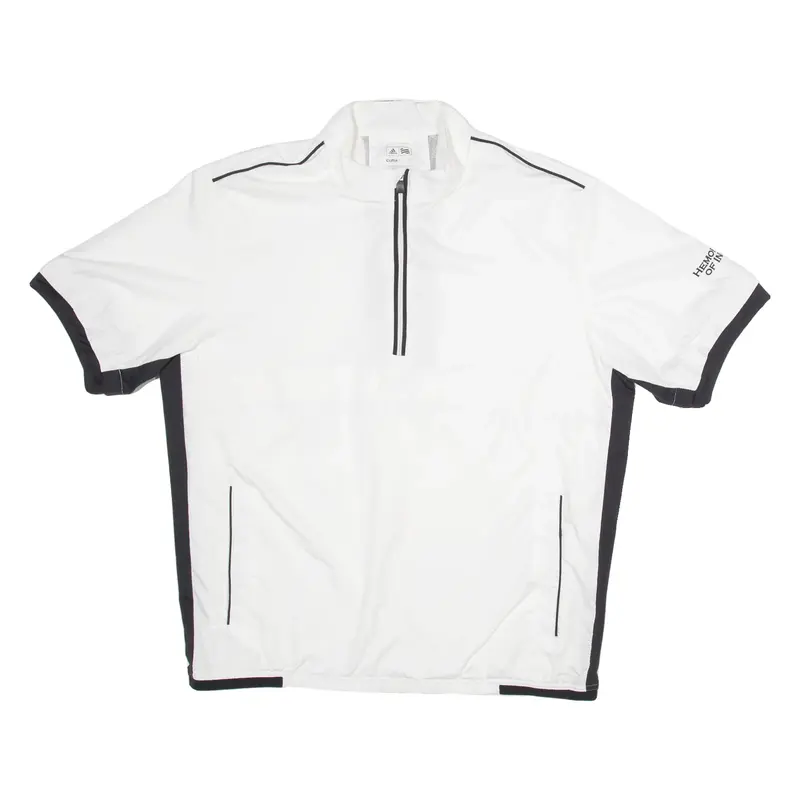 ADIDAS Climaproof Mens Sweatshirt White L