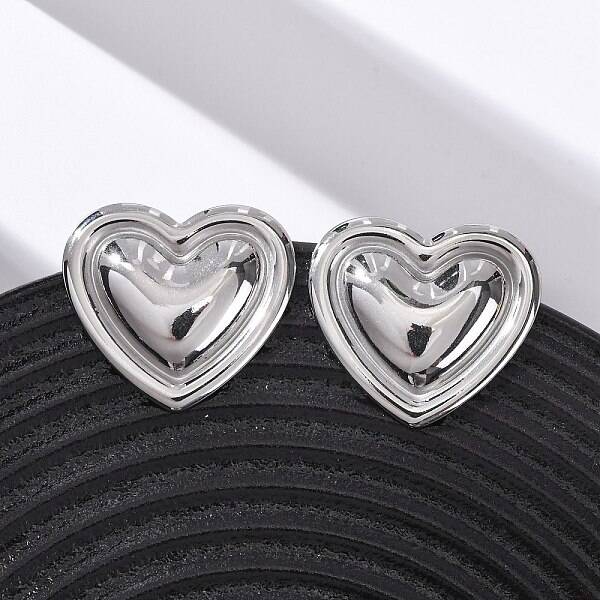 304 Stainless Steel Stud Earrings
