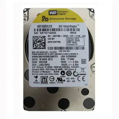DFFRK Dell 160GB 10000RPM SATA 6Gb/s 32MB Cache 3.5-Inch Hard Drive
