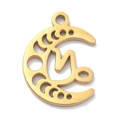 Real 18K Gold Plated 304 Stainless Steel Pendants