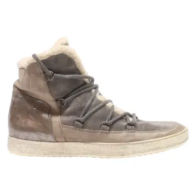 PG Lace-Up Boots Grey Synthetic Womens UK 5.5