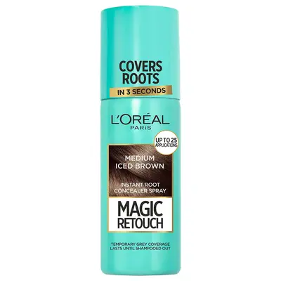 L'Oreal Paris Magic Retouch Spray Ritocco Radici Castano Medio Ghiacciato 75 ml
