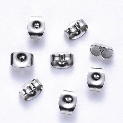Non-Tarnish 316 Stainless Steel Ear Nuts