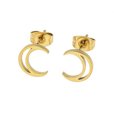 304 Stainless Steel Stud Earrings