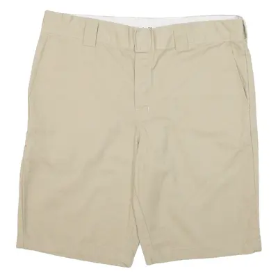DICKIES Mens Workwear Shorts Brown L W36