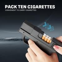 Adjustable Flame Torch Lighter – Windproof, Refillable With Hidden Compartments & Storage (Butane Not Included) large candl...