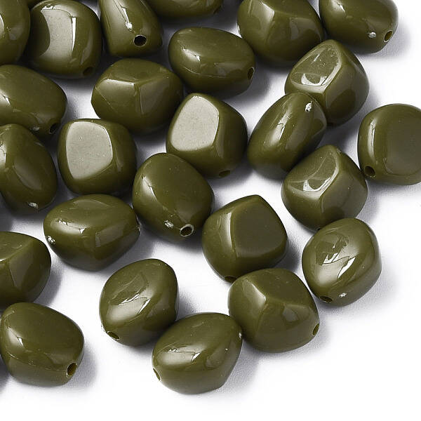 Opaque Acrylic Beads