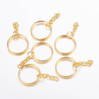 Iron Split Key Rings