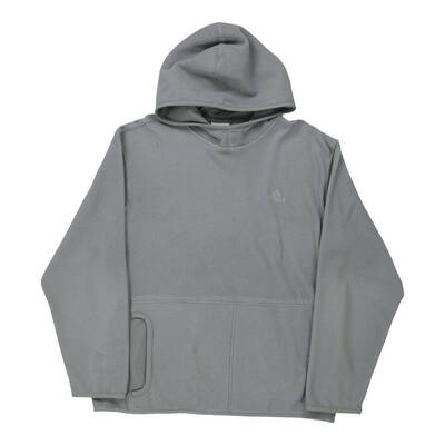 Adidas Hoodie - Medium Grey Polyester