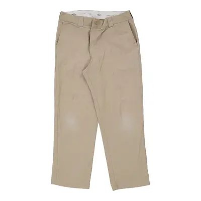 Dickies Trousers - 38W 31L Beige Polyester Blend