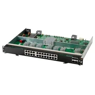 R0X42-61101 HP Aruba 6400 24 x Ports 10GBase-T + 4 x Ports SFP56 RJ-45 Connector Expansion Module