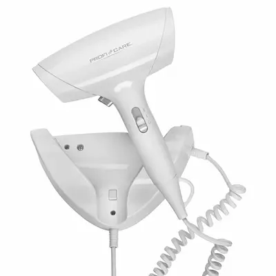Proficare Hair dryer with PC-HT 3044 wall bracket
