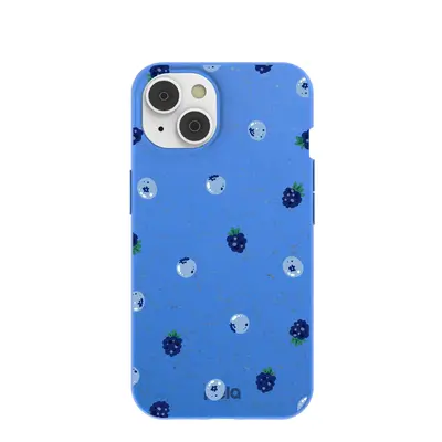 Electric Blue Black and Blue iPhone 14/16e Case