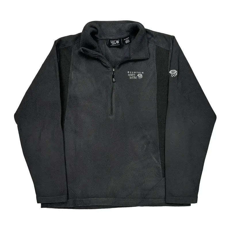 Mountain Hard Wear Fleece Jacket - Large Black Polyester