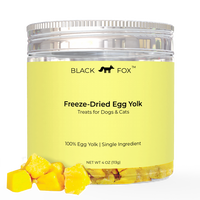 Freeze-Dried Egg Yolk Treats Snacks for Dogs & Cats