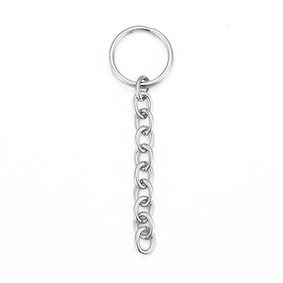 Tarnish Resistant 304 Stainless Steel Split Key Rings
