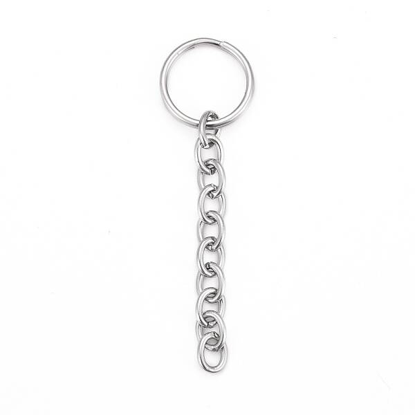 Tarnish Resistant 304 Stainless Steel Split Key Rings