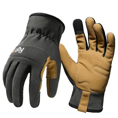 Multi-purpose Light Duty Work Gloves (1 Pair), High Performance Breathable & High Dexterity Gloves, Universal Gardening Glove...