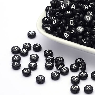 Opaque Acrylic Beads