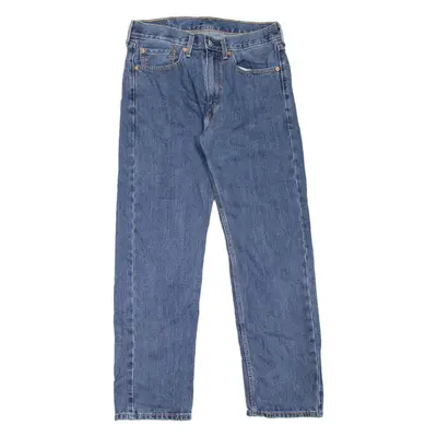 LEVI'S 505 Jeans Mens Blue Regular Straight W32 L30