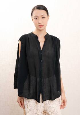 Blouse 83286 Black | Color: BLACK | Size: U