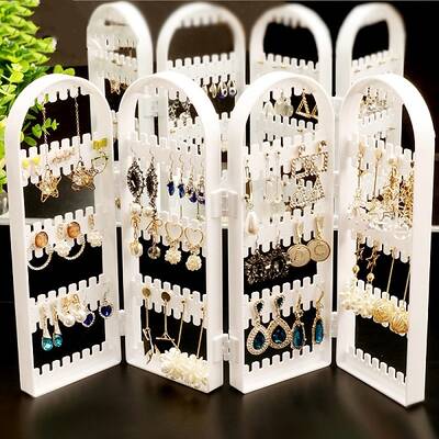 Plastic Earring Storage Display