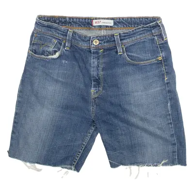 LEVI'S 627 Straight Fit Womens Jorts Shorts Blue M W30